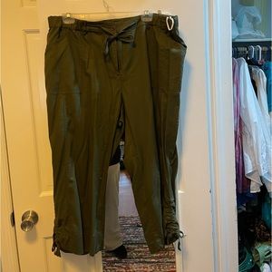 Plus Green cargo pant
